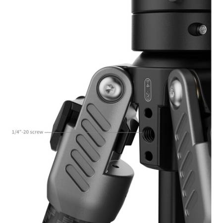 SmallRig 5477 AP255Pro - przenośny zestaw, statyw Carbon z głowicą video - gwinty akcesoriów